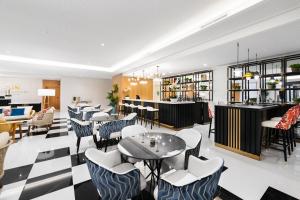 Eurostars Matosinhos的休息区