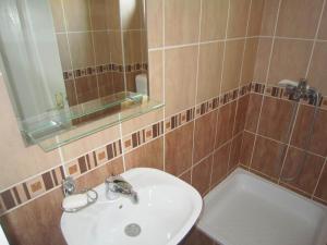 Koupelna v ubytování Hostel S