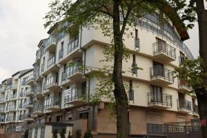 Budova, v ktorej sa apartmán nachádza