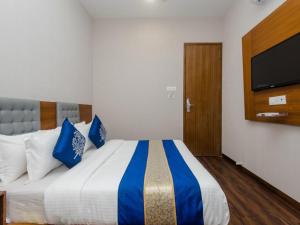 Postel nebo postele na pokoji v ubytování Hotel Airside