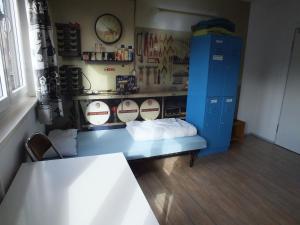 Kuchyň nebo kuchyňský kout v ubytování Max Hostel