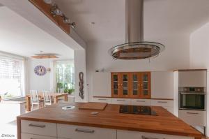 A cozinha ou cozinha compacta de Familienferienhaus Amelie