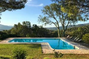 Bazén v ubytování Il Falco - Rustico-Villa mit privatem Pool in Alleinlage nebo v jeho okolí