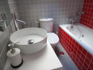 Koupelna v ubytování Belém 25, duplex apartment
