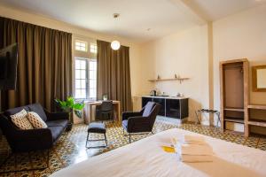 Część wypoczynkowa w obiekcie Boutique Hotel 't Klooster