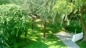Vonkajšia záhrada v ubytovaní Karali Studios