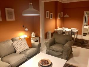 A seating area at Mehmet Bey Suites