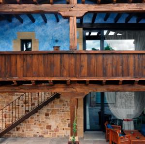 Balkon lub taras w obiekcie El Pozon De Los Abuelos