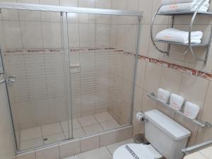A bathroom at HOTEL Javier Prado Inn