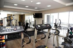 Fitness center at/o fitness facilities sa Golden Blue Hotel