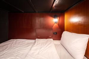Postel nebo postele na pokoji v ubytování Luk Hostel