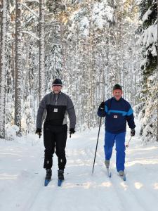 First Camp Skutberget-Karlstad v zimě
