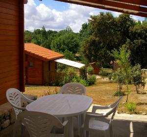 Zahrada ubytování Cabañas del Cortino