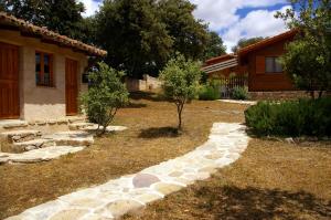 Zahrada ubytování Cabañas del Cortino