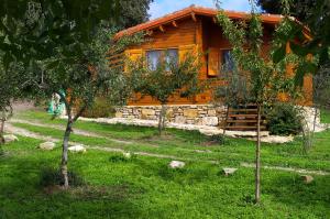 Zahrada ubytování Cabañas del Cortino
