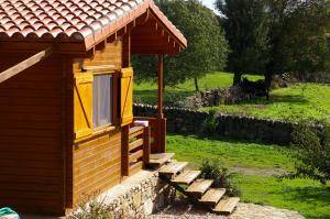 Zahrada ubytování Cabañas del Cortino