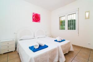 Posteľ alebo postele v izbe v ubytovaní Casa Rio