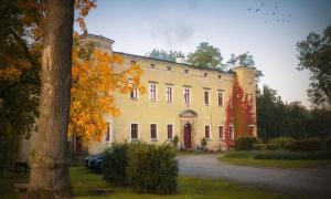 Ogród w obiekcie Zamek Dobroszyce