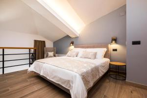Posteľ alebo postele v izbe v ubytovaní Apartment ACI Marina CRES