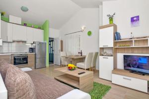 Kuchyň nebo kuchyňský kout v ubytování Holiday home Colla