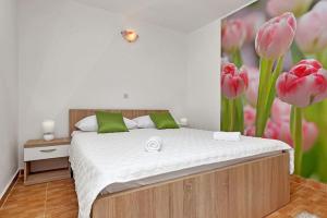 Postel nebo postele na pokoji v ubytování Holiday home Colla