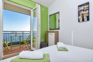 Postel nebo postele na pokoji v ubytování Holiday home Colla