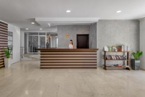 Vstupní hala nebo recepce v ubytování Olive Garden Hotel + 37 fotografií