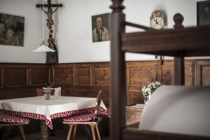 Ένα ή περισσότερα κρεβάτια σε δωμάτιο στο Hotel Cristallo