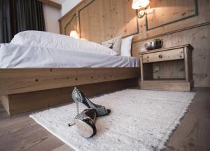 Ένα ή περισσότερα κρεβάτια σε δωμάτιο στο Hotel Cristallo