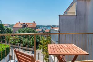 Balkón nebo terasa v ubytování Apartmani Ivan Pula