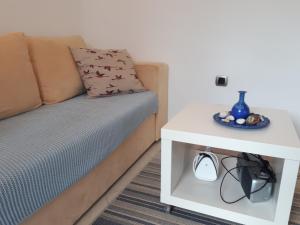 Ein Bett oder Betten in einem Zimmer der Unterkunft Apartment Nika, 4*, 2-bedroom, barbecue
