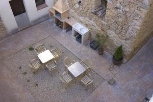 Patio nebo venkovní prostory v ubytování Apartamentos Casa Les Valeres
