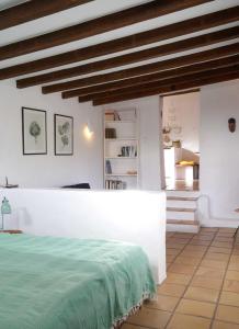 Posteľ alebo postele v izbe v ubytovaní Casa Panama,in der Finca Mimosa