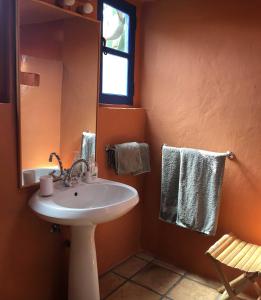 Kúpeľňa v ubytovaní Casa Panama,in der Finca Mimosa