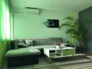Χώρος καθιστικού στο Apartman Anja