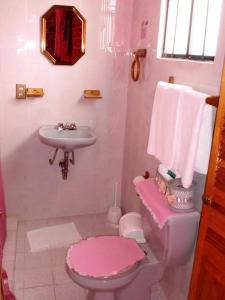 A bathroom at Hotel Casa de la Luna