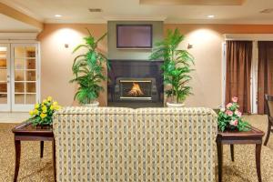 Μια τηλεόραση ή/και κέντρο ψυχαγωγίας στο Holiday Inn Express Delano Highway 99 by IHG