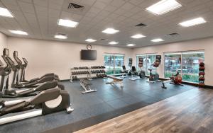 Fitness centrum a/nebo fitness zařízení v ubytování Holiday Inn Express & Suites - Gainesville I-75, an IHG Hotel