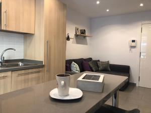 Kuchyň nebo kuchyňský kout v ubytování Sweet Apartment Las Canteras