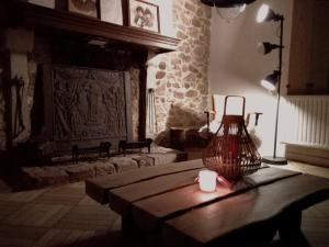 Posezení v ubytování Maison de gesves