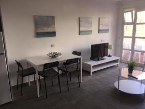 A seating area at Orlando Adeje