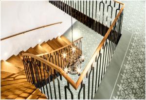 Balkon lub taras w obiekcie Hotel zum Glockenturm