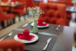 Istumisnurk majutusasutuses Skylark Hotel