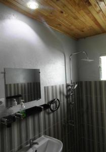 Vonios kambarys apgyvendinimo įstaigoje Three Palms Fianar