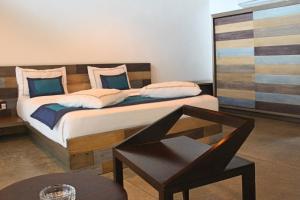 Postel nebo postele na pokoji v ubytování SWP Eco Lodge