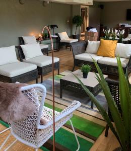 Posezení v ubytování Öster Malma Hotel