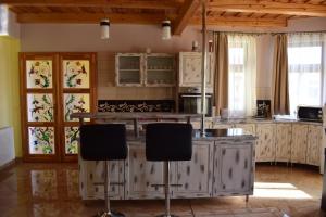 Kuchyňa alebo kuchynka v ubytovaní Elringat-lak Apartmanház