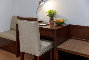 Istumisnurk majutusasutuses Skylark Hotel