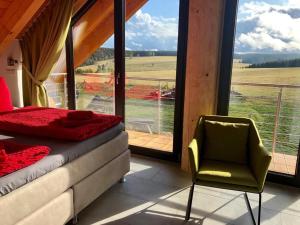 Posezení v ubytování Naturstammhaus und Appartements Zum Brockenbaecker