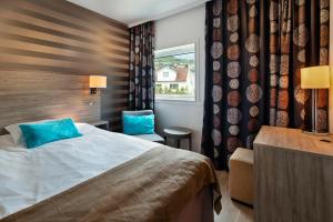 Katil atau katil-katil dalam bilik di Quality Hotel Sogndal